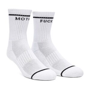 Mother baby step MF White Black Socks